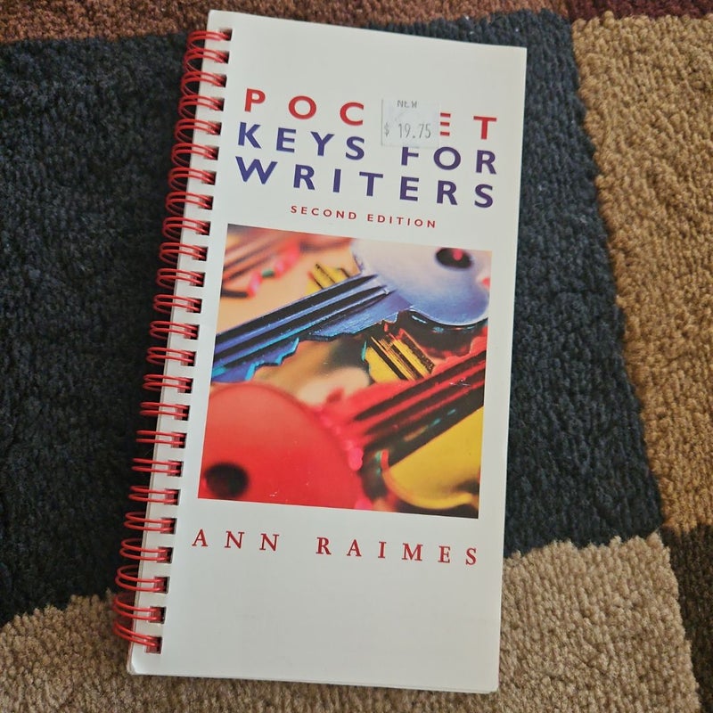 Pocket Keys for Writers 2009