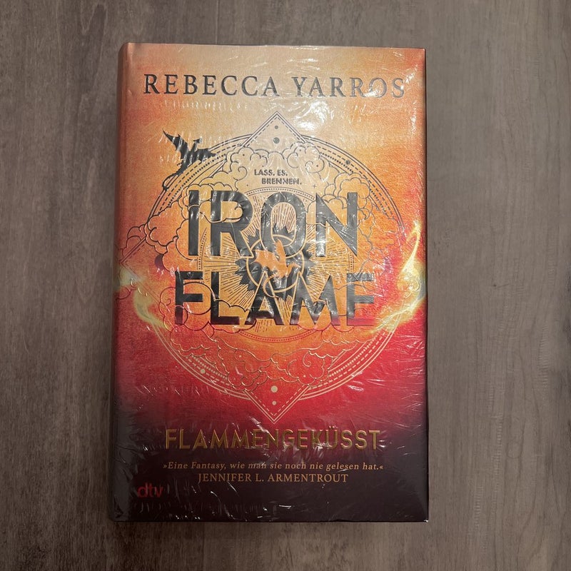 Iron Flame Flammengekusst German Edition *SPRAYED EDGES*