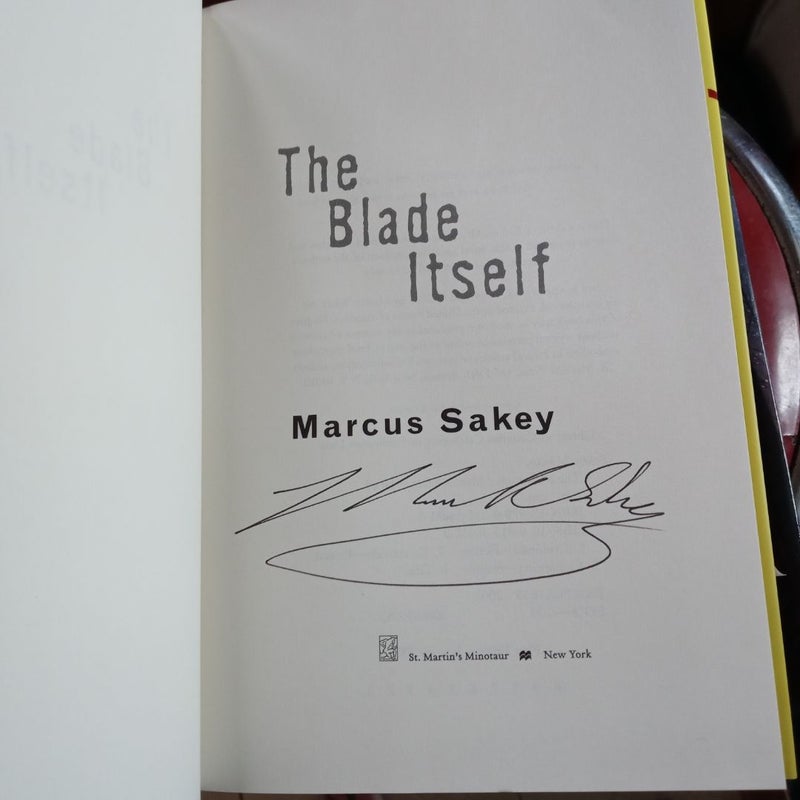 The Blade Itself "SIGNED"