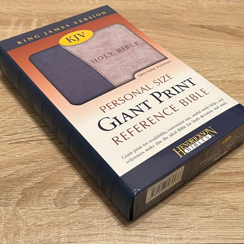 KJV Personal Size Giant Print Reference Bible