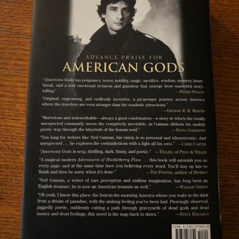 Neil Gaiman bundle signed. American Gods/Anansi Boys 1st editions 