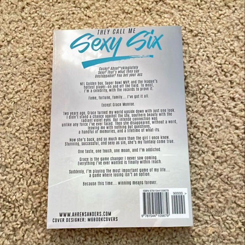 Sexy Six (original cover signed by the author)