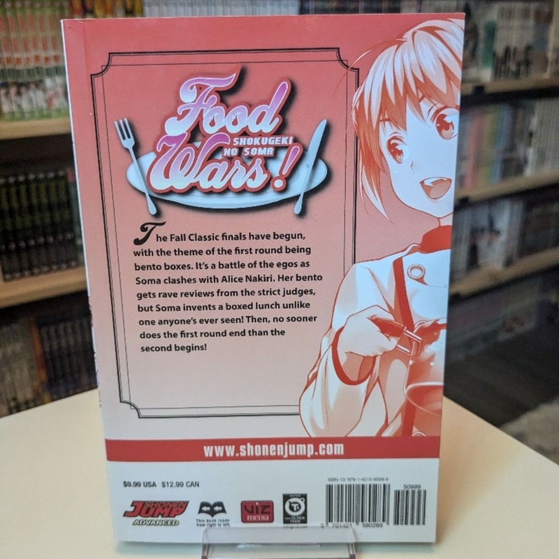 Food Wars! Manga Volumes 7, 9, 10 & 11