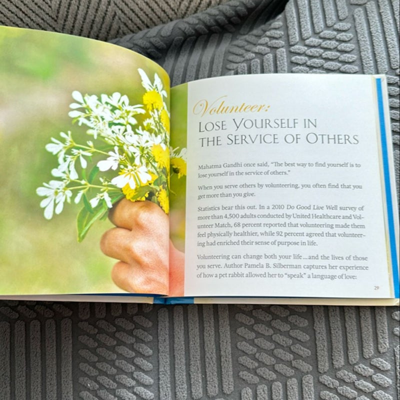 The Secret To Living Is Giving