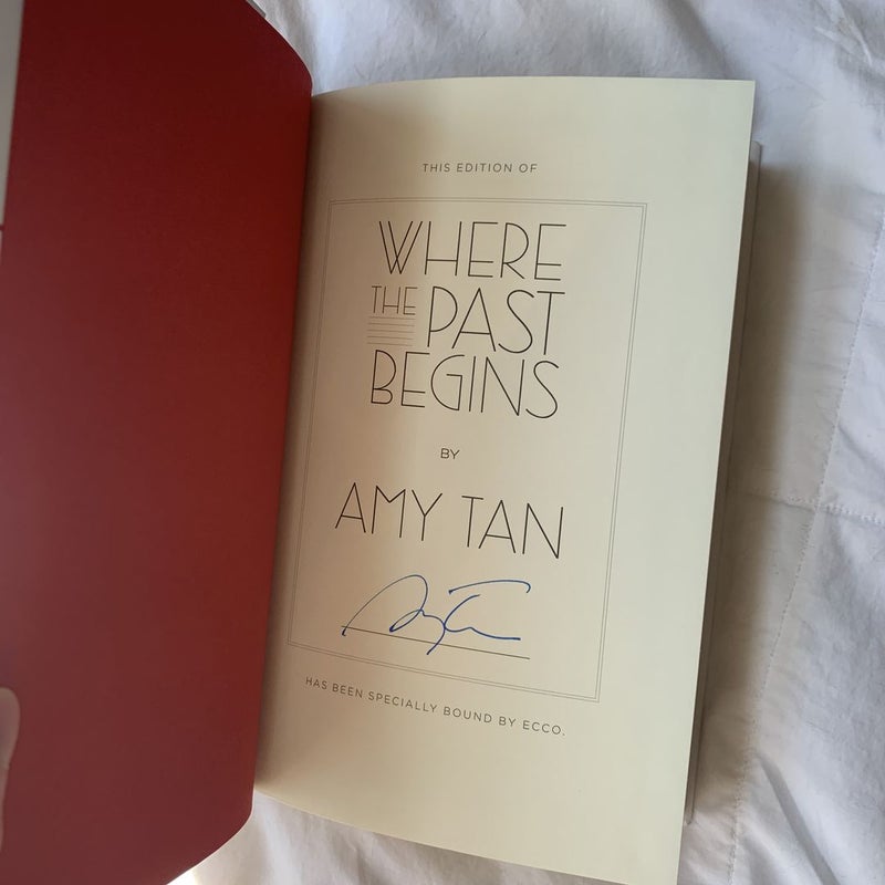 Where the Past Begins (Signed First Edition) 