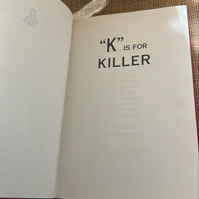 K Is for Killer