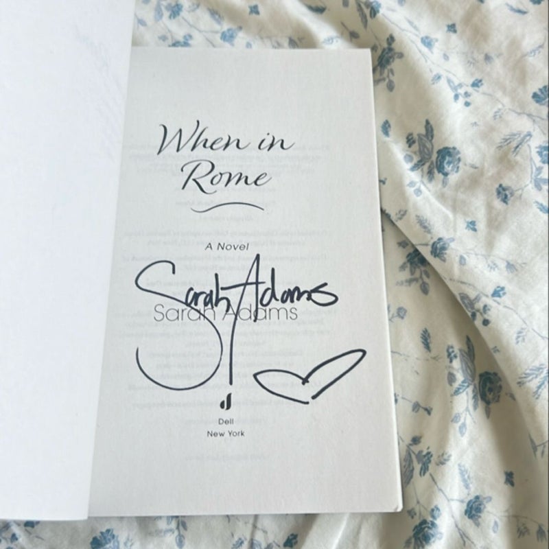 When in Rome (signed)