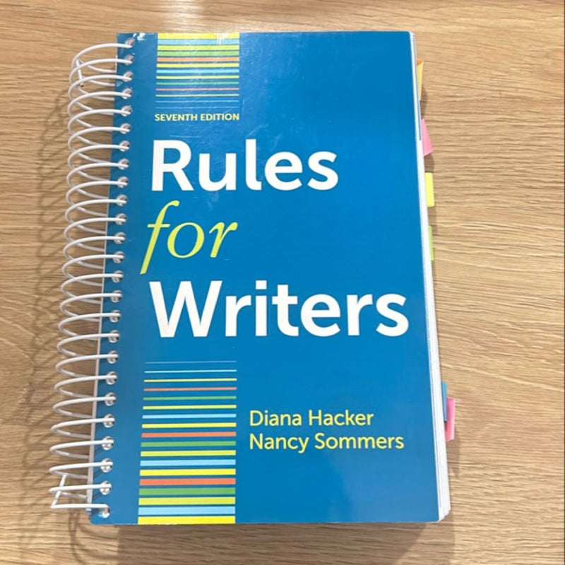 Rules for Writers