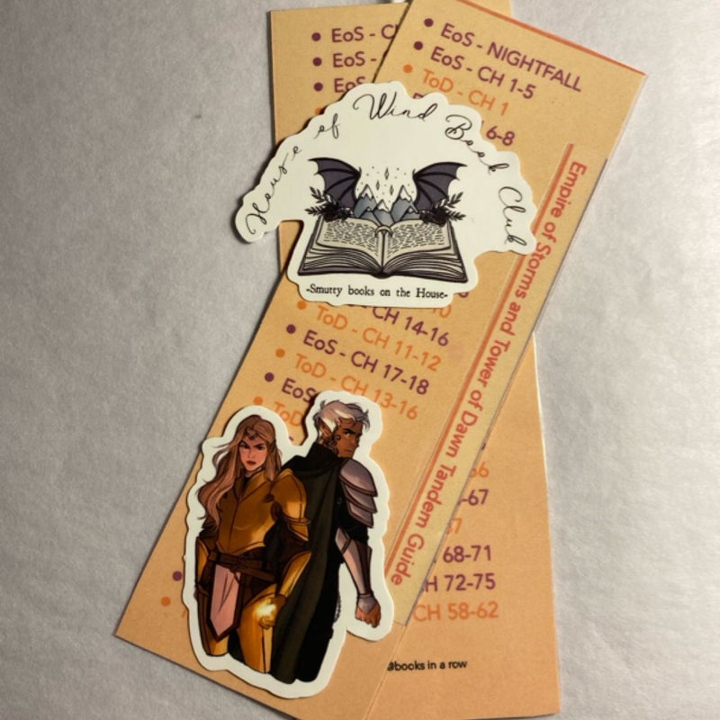 Empire of Storms Tandem Guide Bookmark