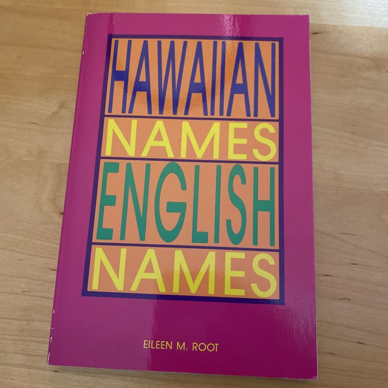 Hawaiian Names - English Names