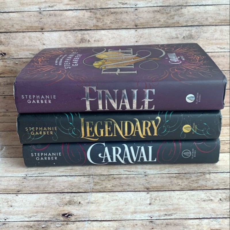 Caraval Legendary Finale Hardcover Book Series