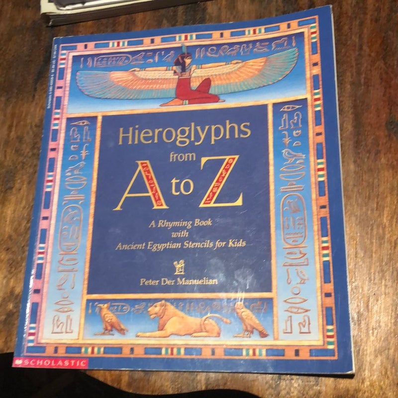 Hieroglyphs from A to Z