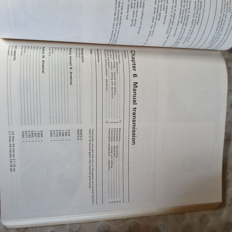 Nissan Stanza Owners Workshop Manual