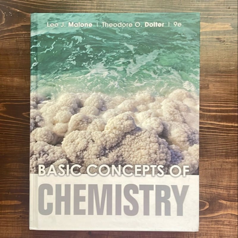 Basic concepts of Chemistry - ninth edition 