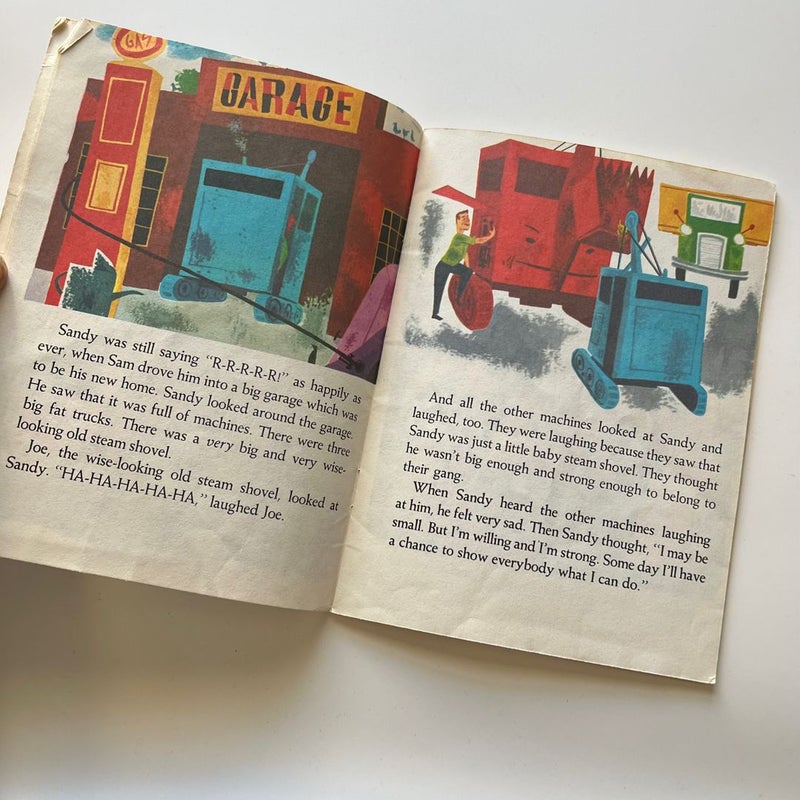 Vintage Book: The Brave Little Steam Shovel