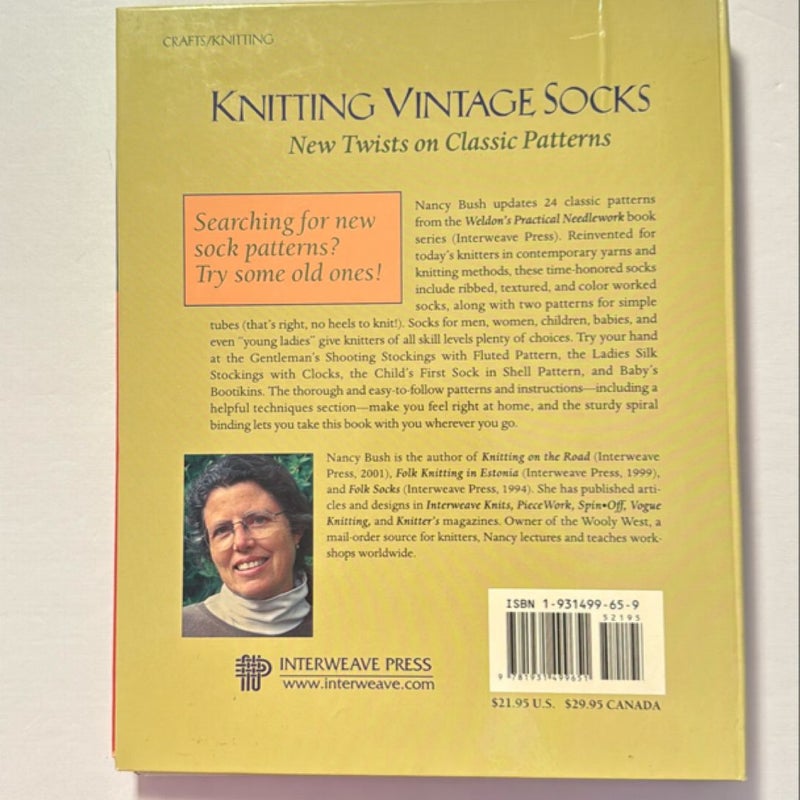 Knitting Vintage Socks