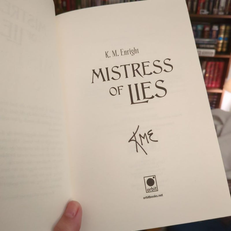 Mistress of Lies illumicrate edition signed 