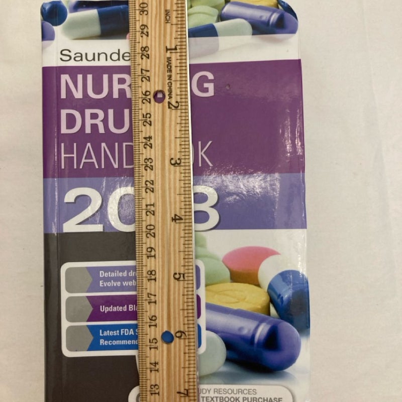 Saunders Nursing Drug Handbook 2018 Trade Paperback