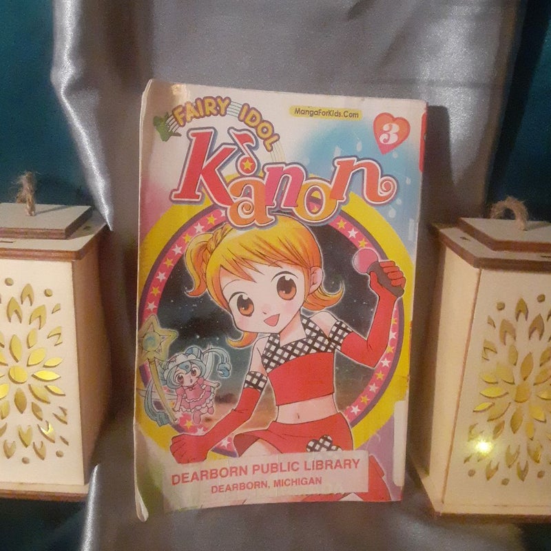 Fairy Idon Kanon vol.3 ex-library Udon manga for kids