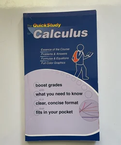 The QuickStudy for Calculus