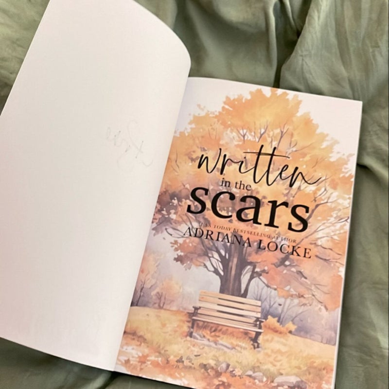 Written in the Scars *Beyond the Pages special edition, signed*