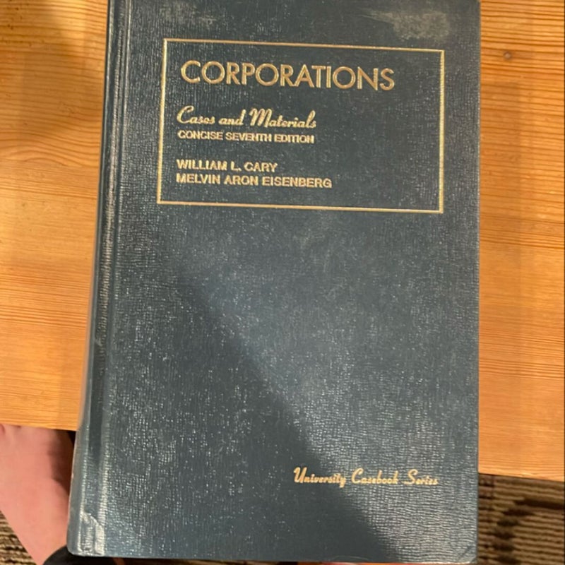 Corporations  cases and materials