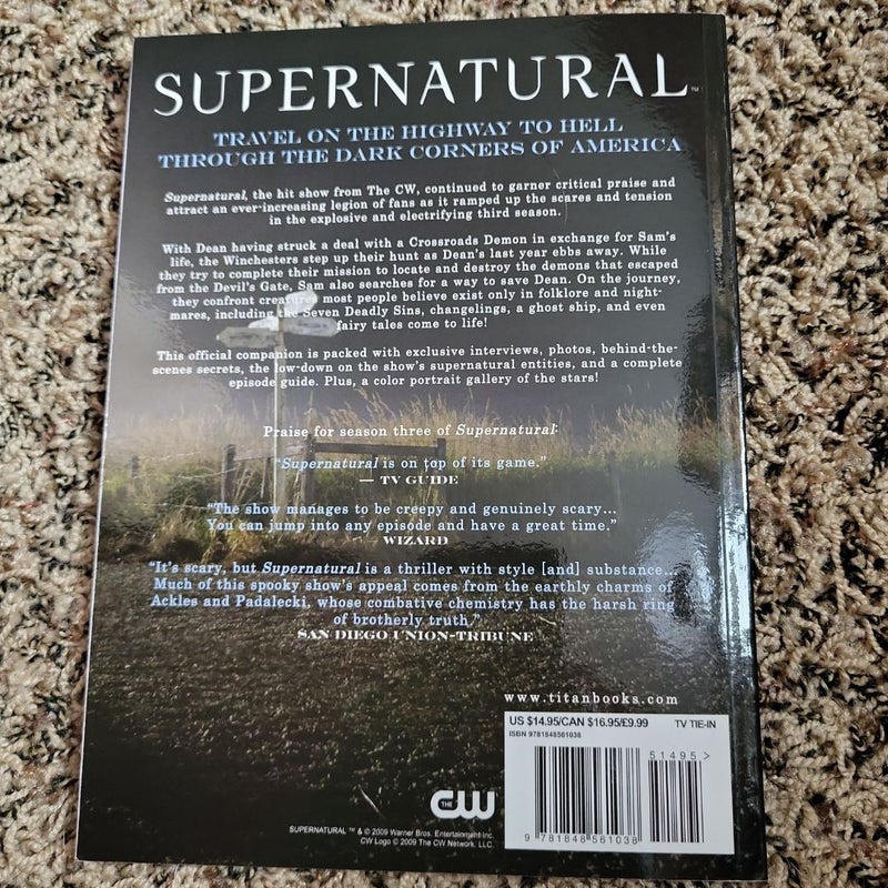 Supernatural: the Official Companion Season 3