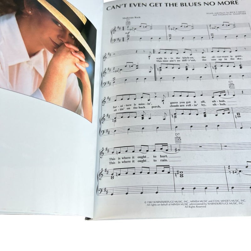 The Best of Reba McEntire Song Book 