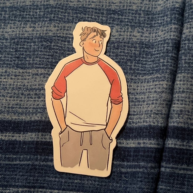 Heartstopper nick sticker 