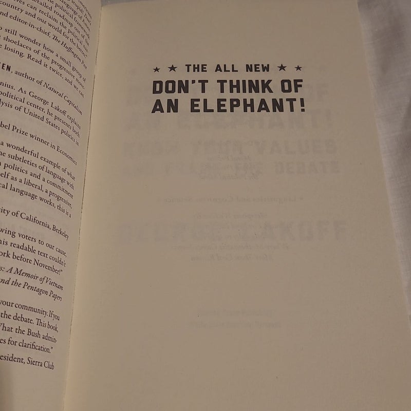 The ALL NEW Don't Think of an Elephant!