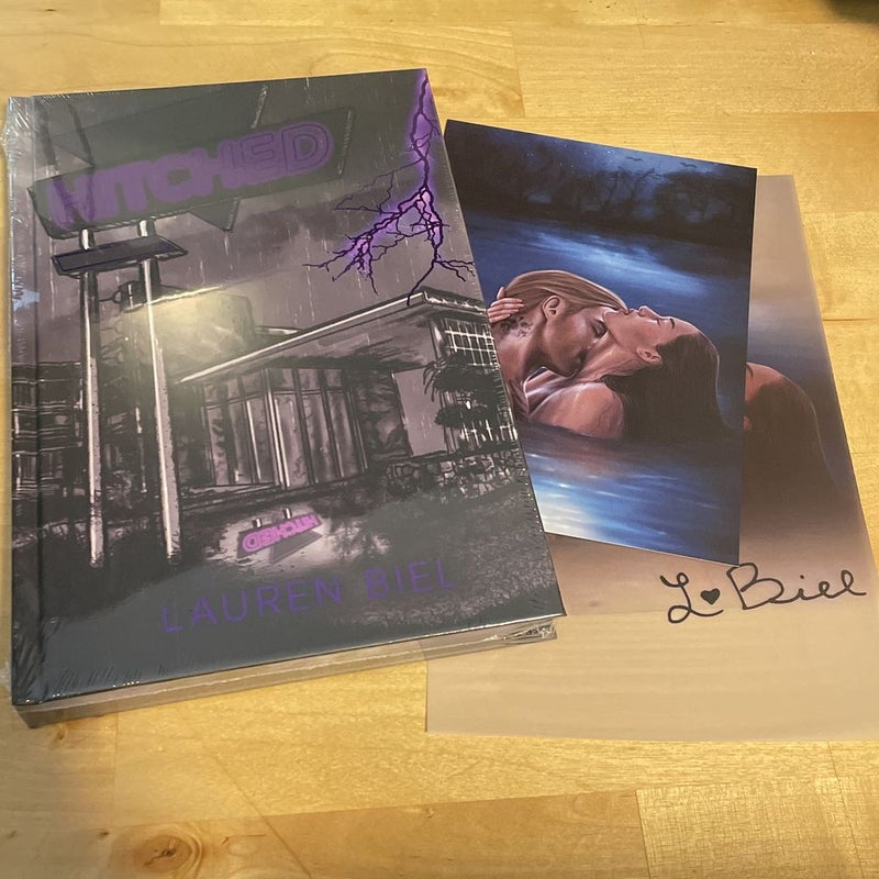 HITCHED by Lauren Biel w/ Art Print (Dark & Quirky)l