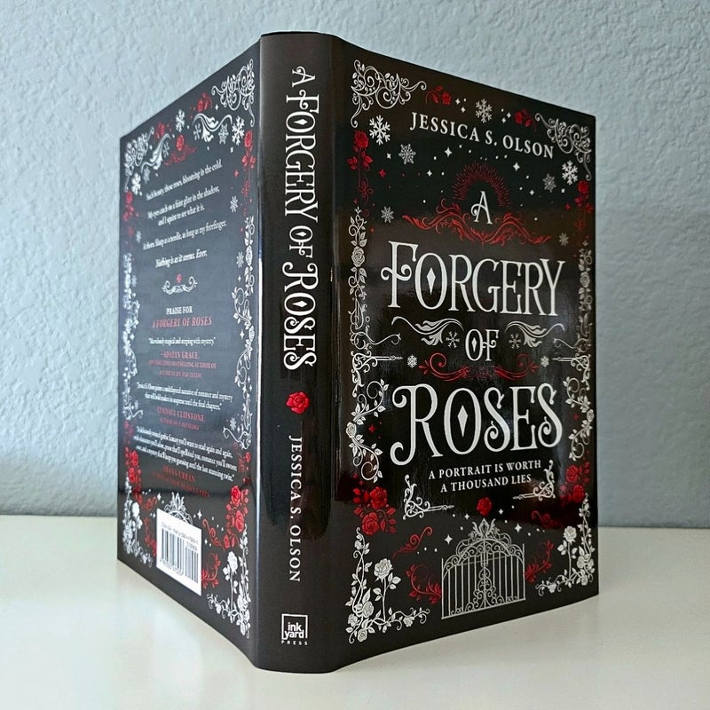 NEW A Forgery of Roses SIGNED by Jessica Olson FIRST Limited Owlcrate Edition