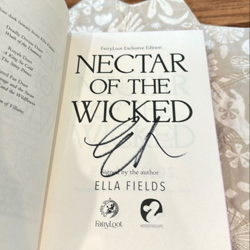 Nectar of the Wicked (Fairyloot Edition)