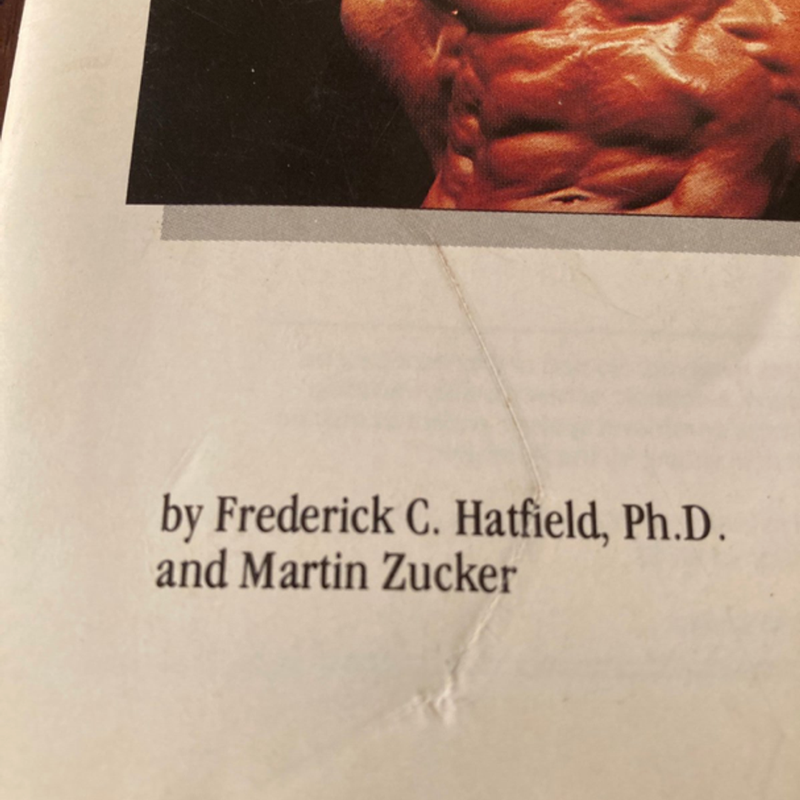 Lot of 3 Extremely RARE Weider books by Frederick Hatfield & Martin Zucker