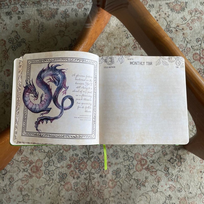 Illumicrate Mythical Creature Reading Journal