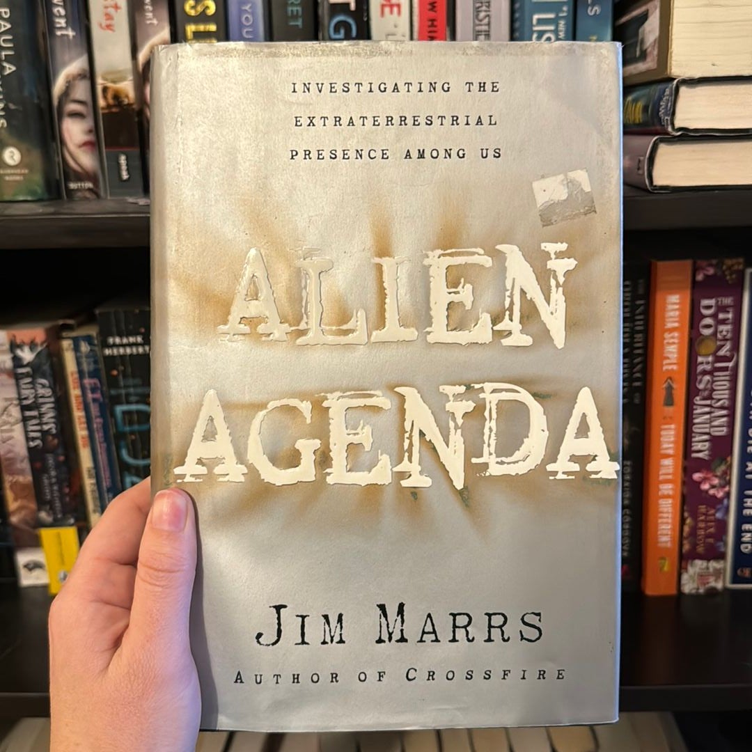 Pangobooks　Alien　Jim　Agenda　by　Marrs,　Hardcover