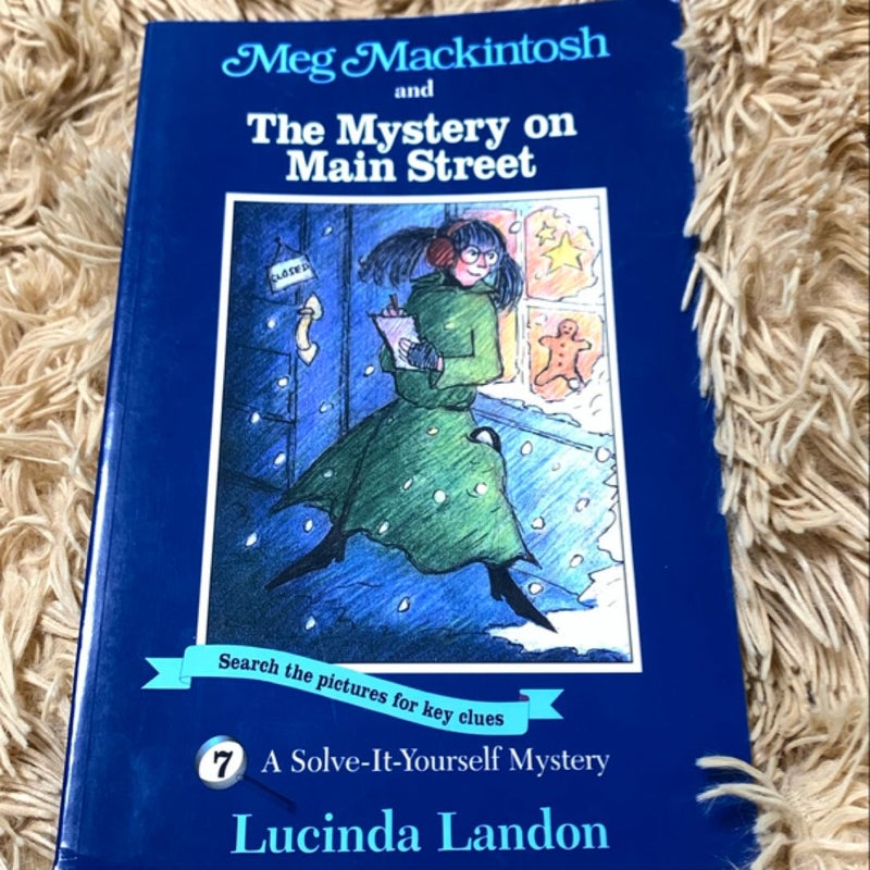 Meg Mackintosh and the Mystery on Main Street - Title #7