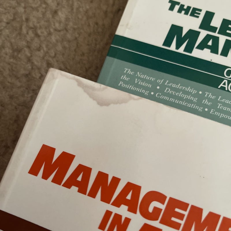 Management in Action and the Leader-Manager