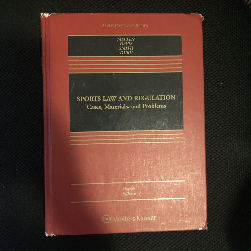 Sports Law and Regulation