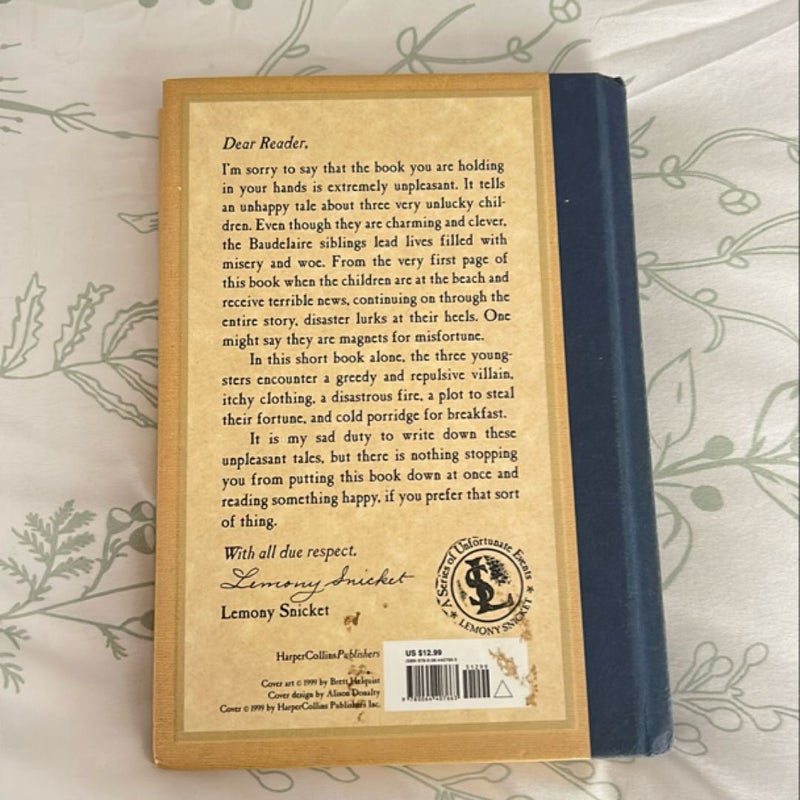 A Series of Unfortunate Events #1: the Bad Beginning