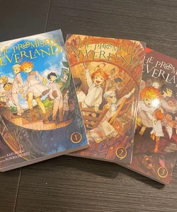 The Promised Neverland, Vol. 1,2,3
