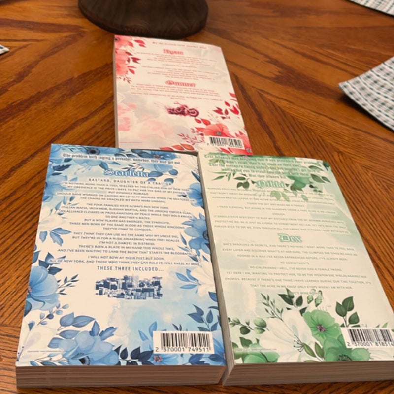 Toxic Paradise Series bundle-complete trilogy (SIGNED)