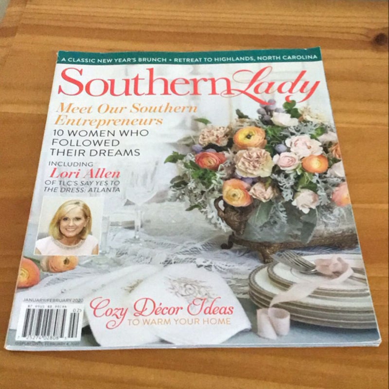 Southern Lady magazine January  February 2020