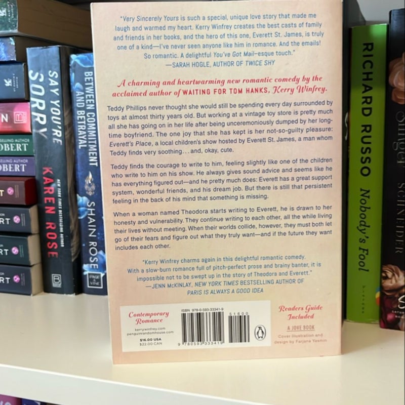 Very Sincerely Yours