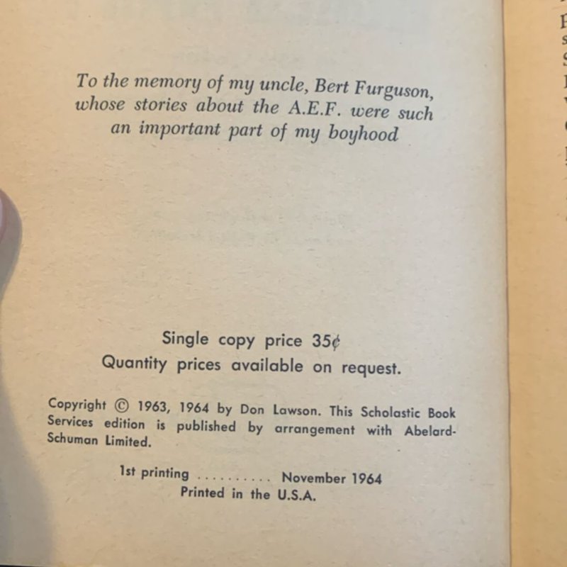 The United States In World War I