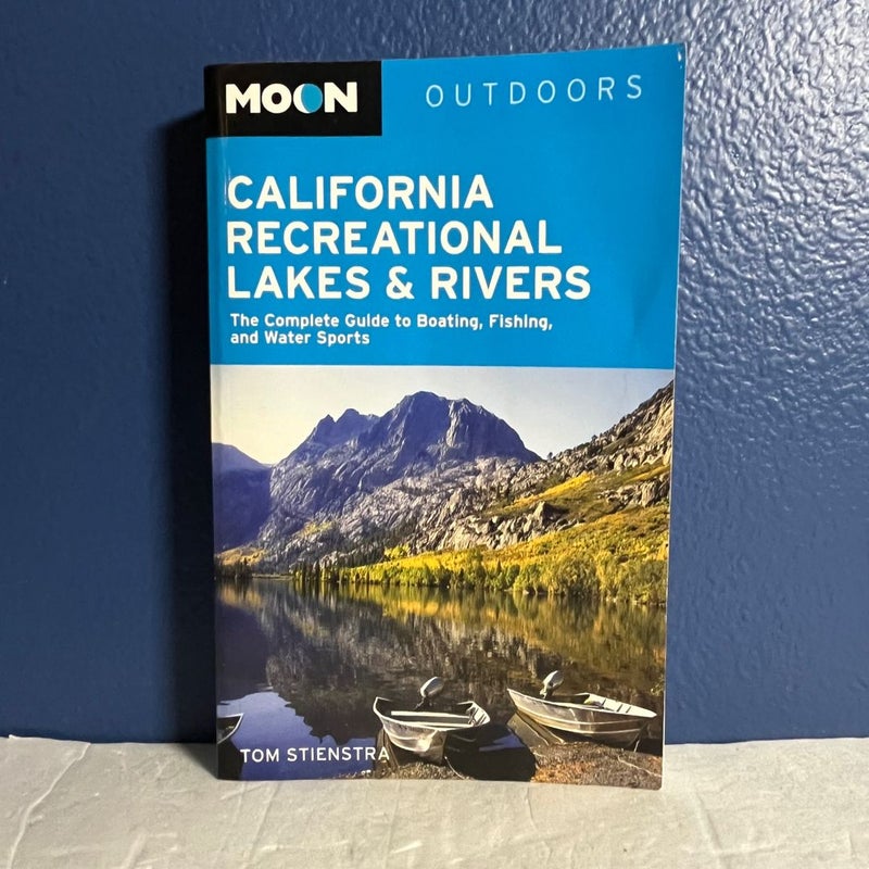 California Recreational Lakes and Rivers - Moon