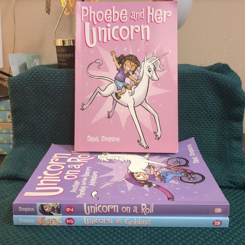 Phoebe and Her Unicorn set 3 Books 