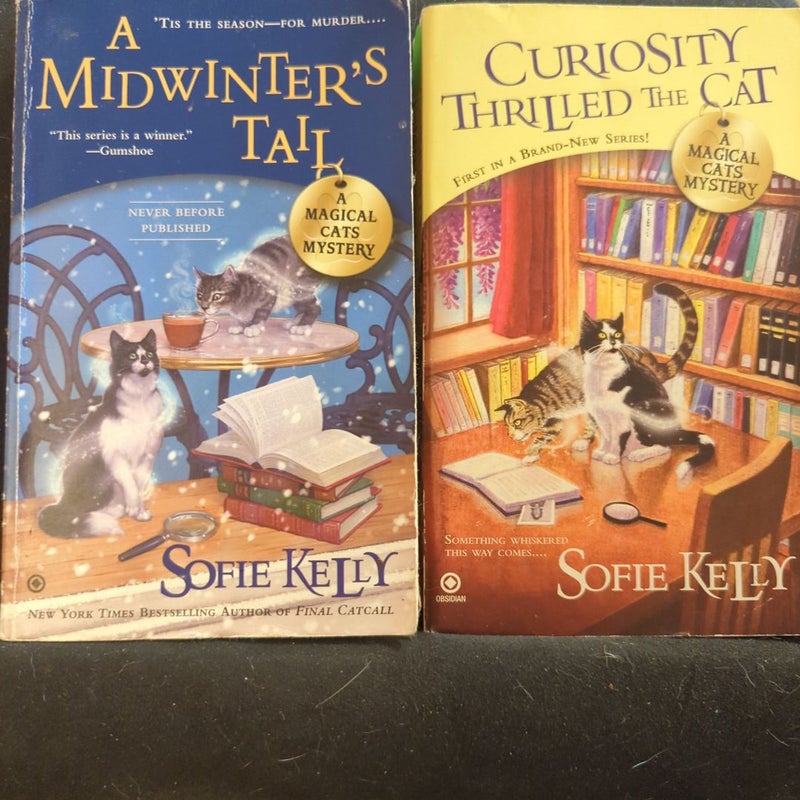 A bundle of 2 magical cat mysteries 