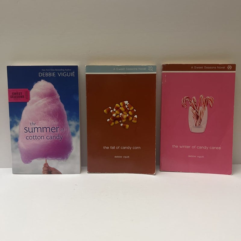 Sweet Seasons(  Books 1-3): That Summer of Cotton Candy , The Fall of Candy Corn, & Winter of Candy Canes