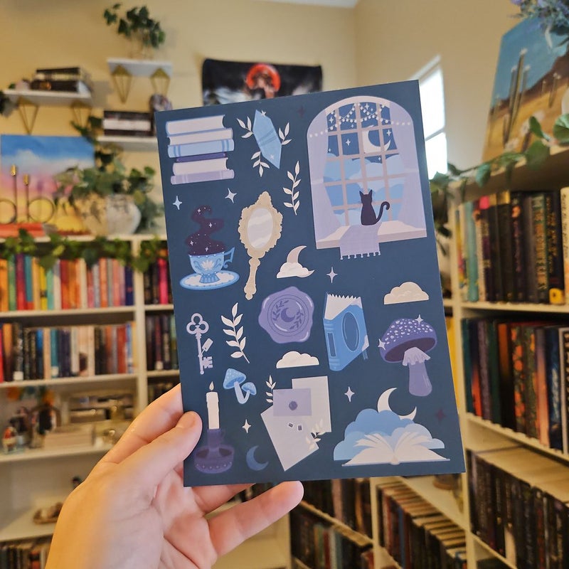 Bookish Sticker Sheets